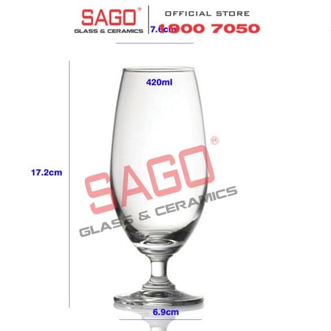  Ocean 1501B15 - Ly Thủy Tinh Ocean Classic Beer 420ml | Nhập Khẩu Thái Lan 