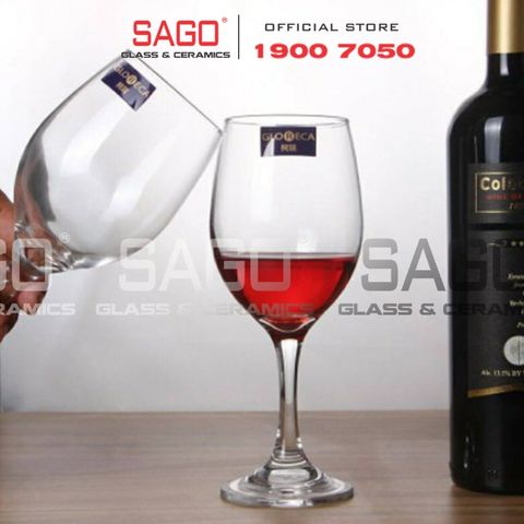  DELI GL3011 - Ly Thủy Tinh Apple Green Madison Red Wine Glass 410ml | Thủy Tinh Cao Cấp 