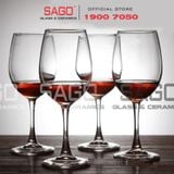  Deli EJ5202 - Ly Thủy Tinh Apple Green Madison Red Wine Glass 480ml | Thủy Tinh Cao Cấp 