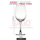  Deli EJ5202 - Ly Thủy Tinh Apple Green Madison Red Wine Glass 480ml | Thủy Tinh Cao Cấp 