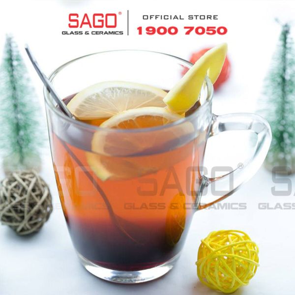  LG-3112611(126).755 - Bộ Tách Thủy Tinh Lucky Curver Cup Glass 315ml | Nhập Khẩu Thái Lan 