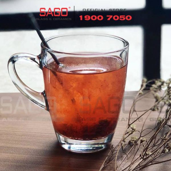  LG-3112611(126).755 - Bộ Tách Thủy Tinh Lucky Curver Cup Glass 315ml | Nhập Khẩu Thái Lan 