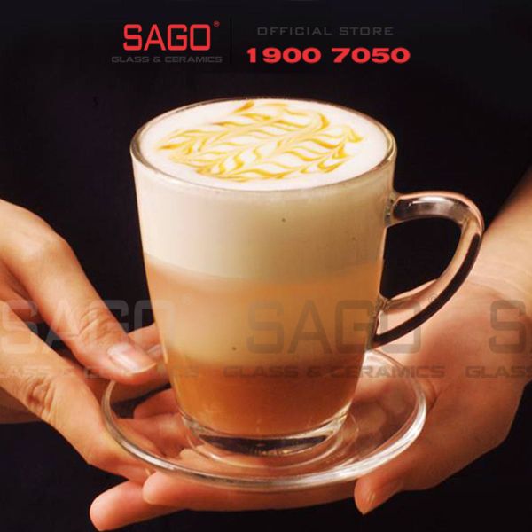  LG-3112611(126).755 - Bộ Tách Thủy Tinh Lucky Curver Cup Glass 315ml | Nhập Khẩu Thái Lan 