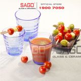  DURALEX D1033B - Ly Thủy Tinh Cường Lực Duralex Picardie Prisme Marine Glass 275ml | Nhập Khẩu Pháp 