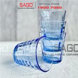  DURALEX D1033B - Ly Thủy Tinh Cường Lực Duralex Picardie Prisme Marine Glass 275ml | Nhập Khẩu Pháp 