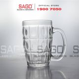  PG316 - Ly Thủy Tinh Prim Heritage Beer Mug 410ml | Nhập Khẩu Thái Lan 