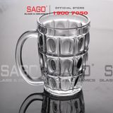  PG316 - Ly Thủy Tinh Prim Heritage Beer Mug 410ml | Nhập Khẩu Thái Lan 