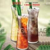  Ocean B13634 - Bình Rót Thủy Tinh Ocean Tempo Carafe 970ml | Nhập Khẩu Thái Lan 