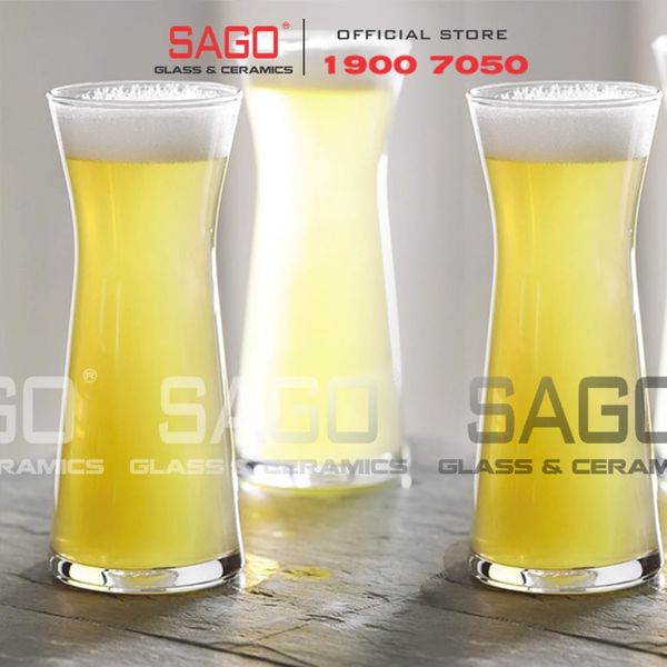  Ocean B13634 - Bình Rót Thủy Tinh Ocean Tempo Carafe 970ml | Nhập Khẩu Thái Lan 