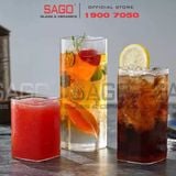  INS 1001-3 - Ly Thủy Tinh INS Borosilicate Plaza Long Drink Glass 470ml | Thủy Tinh Cao Cấp 