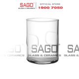  Ocean B02109 - Ly Thủy Tinh Bấm Ocean Unity Juice Glass 255ml | Nhập Khẩu Thái Lan 