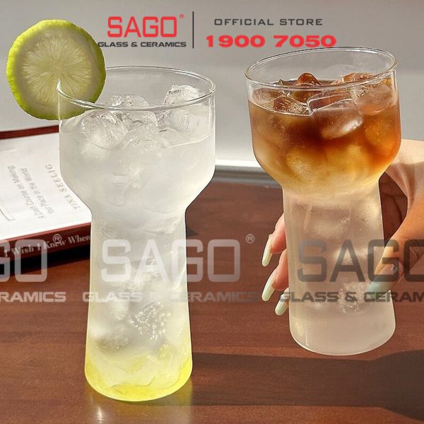  Deli DCS3460-1 - Ly Thủy Tinh Delisoga Symbio Cocktail Martini Glass 380ml | Thủy Tinh Cao Cấp 