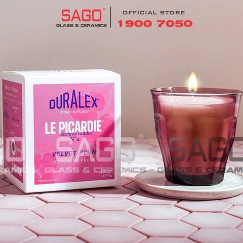  DURALEX D1027J - Ly Thủy Tinh Cường Lực Duralex Picardie Plum Glass 250ml | Nhập Khẩu Pháp 