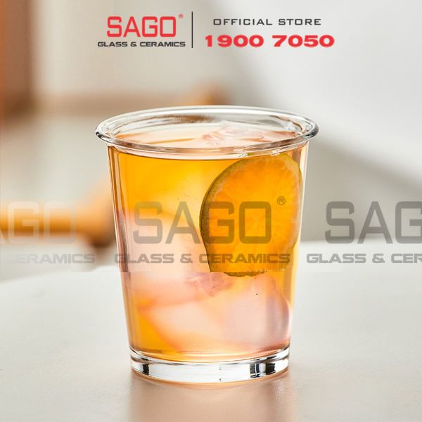 INS SW-2514T - Ly Thủy Tinh Miệng Loe INS Flared Mouth Highball Glass 300ml | Thủy Tinh Cao Cấp 
