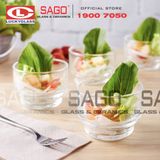  LG-404404(44) - Ly Thủy Tinh Lucky Frosted Sweet Shot Glass 110ml | Nhập Khẩu Thái Lan 