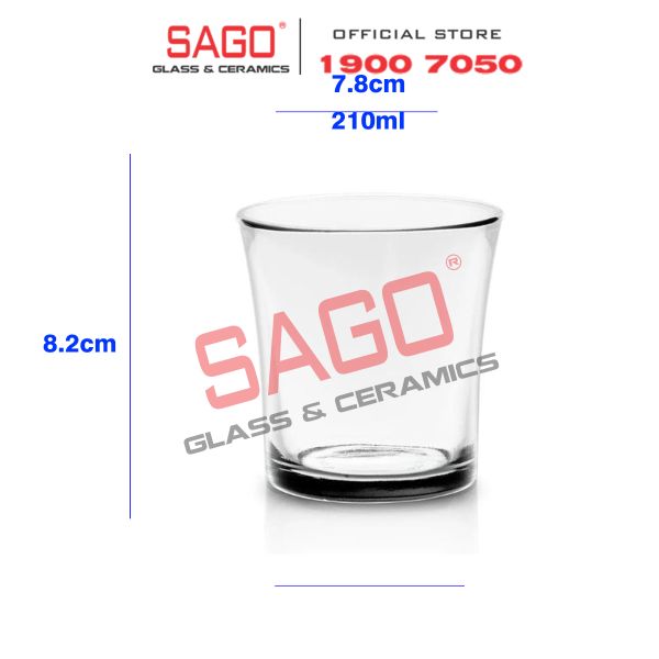  DURALEX D1011A - Ly Thủy Tinh Cường Lực Duralex Lys Clear Glass 210ml | Nhập Khẩu Pháp 