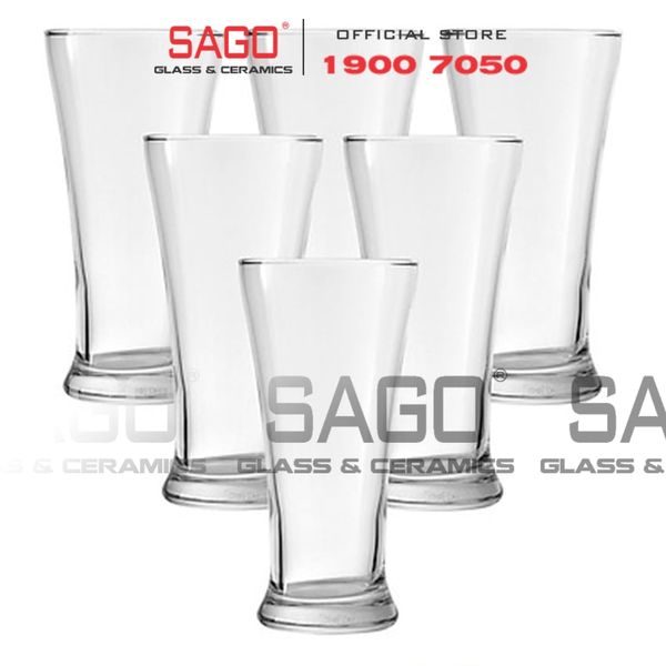  Ocean B00912 - Ly Thủy Tinh Ocean Pilsner 340ml | Nhập Khẩu Thái Lan 