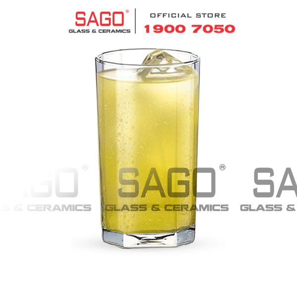  Ocean B02310 - Ly Thủy Tinh Ocean Pyramid Rock 300ml | Nhập Khẩu Thái Lan 