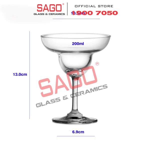 Ocean 1501M07 - Ly Thủy Tinh Ocean Classic Margarita 200ml | Nhập Khẩu Thái Lan 