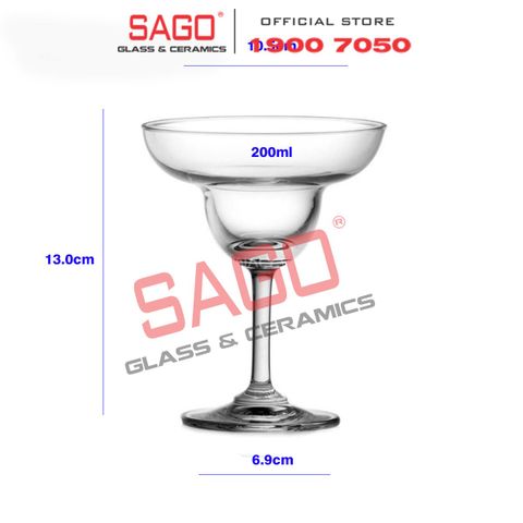  Ocean 1501M07 - Ly Thủy Tinh Ocean Classic Margarita 200ml | Nhập Khẩu Thái Lan 