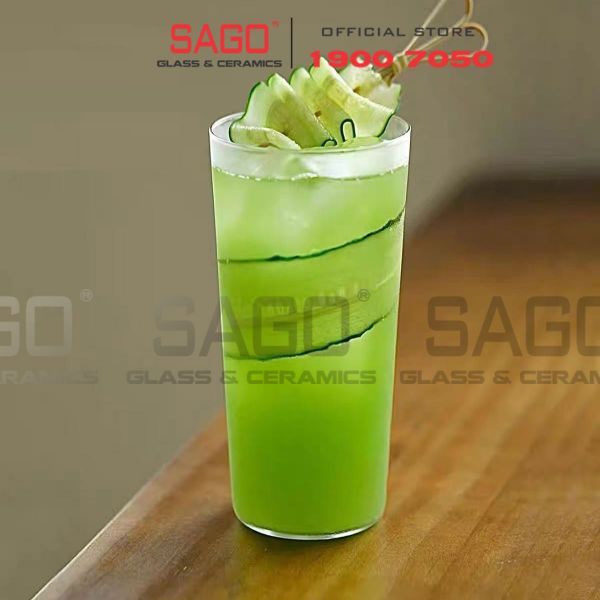  VIR H152 - Ly Thủy Tinh Virote Borosilicate Cira Cooler 420ml | Thủy Tinh Cao Cấp 