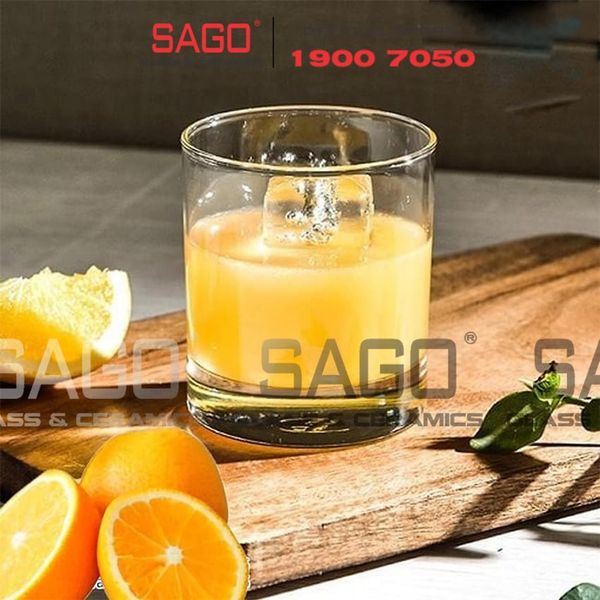  Ocean B00414 - Ly Thủy Tinh Ocean Sanmarino Glass 385ml | Nhập Khẩu Thái Lan 