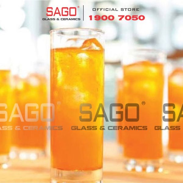  Ocean B00416 - Ly Thủy Tinh Ocean Sanmarino Long Drink 480ml | Nhập Khẩu Thái Lan 