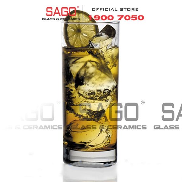  Ocean B00416 - Ly Thủy Tinh Ocean Sanmarino Long Drink 480ml | Nhập Khẩu Thái Lan 