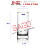  Ocean B00410 - Ly Thủy Tinh Ocean Sanmarino Hi Ball 290ml | Nhập Khẩu Thái Lan 