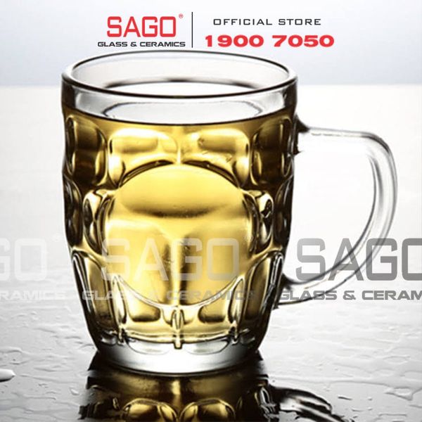  LG-313110 - Ly Thủy Tinh Lucky Marble Mug 290ml | Nhập Khẩu Thái Lan 