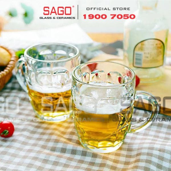  LG-313110 - Ly Thủy Tinh Lucky Marble Mug 290ml | Nhập Khẩu Thái Lan 