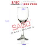  Ocean 1503W07 - Ly Thủy Tinh Ocean Duchess White Wine 200ml | Nhập Khẩu Thái Lan 