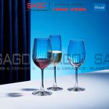  Ocean 1035R15 - Ly Thủy Tinh Ocean Madison Stripe Red Wine 425ml | Nhập Khẩu Thái Lan 