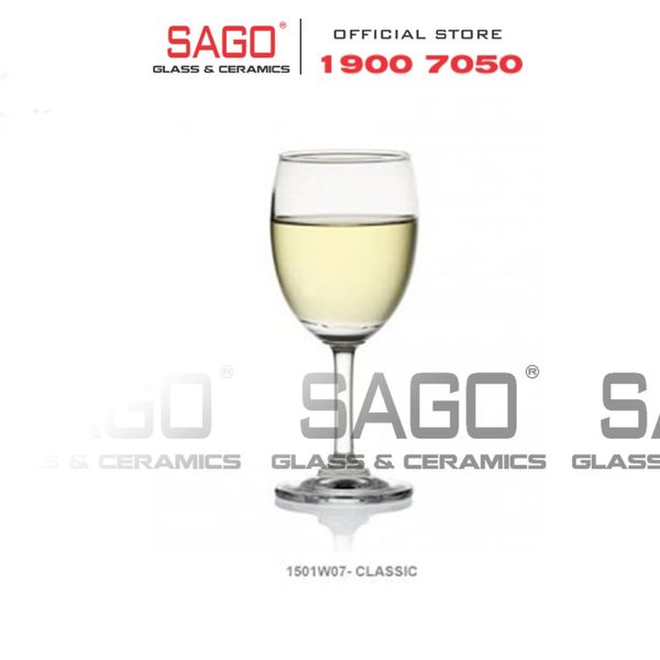  Ocean 1501W07 - Ly Thủy Tinh Ocean Classic White Wine 195ml | Nhập Khẩu Thái Lan 