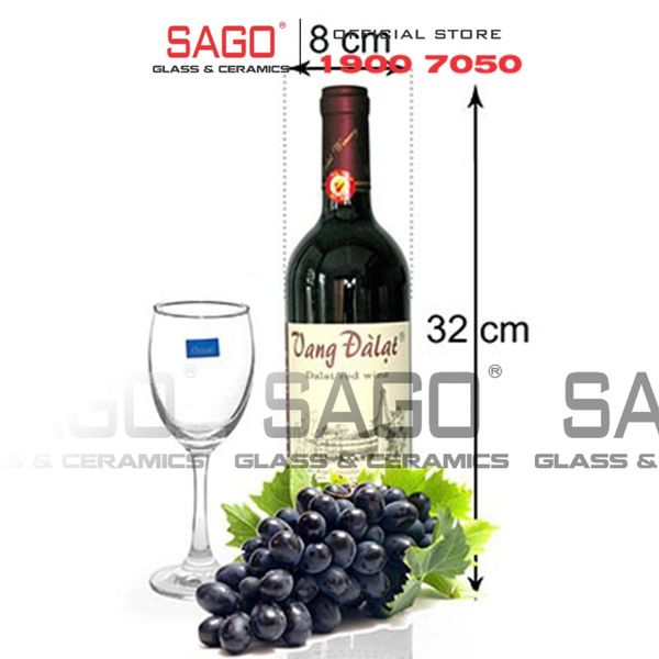  Ocean 1503W07 - Ly Thủy Tinh Ocean Duchess White Wine 200ml | Nhập Khẩu Thái Lan 