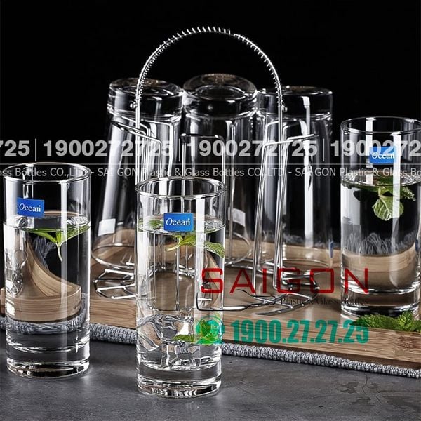  Ocean B07812 - Ly Thủy Tinh Ocean Newyork Long Drink 340ml | Nhập Khẩu Thái Lan 