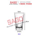  LG-404602(46) - Ly Thủy Tinh Lucky Fuij Shot Glass 60ml | Nhập Khẩu Thái Lan 