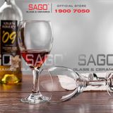  DELI GL3911 - Ly Thủy Tinh Apple Green Glassic Liqueur Glass 320ml | Thủy Tinh Cao Cấp 