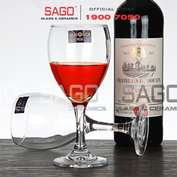  DELI GL3911 - Ly Thủy Tinh Apple Green Glassic Liqueur Glass 320ml | Thủy Tinh Cao Cấp 