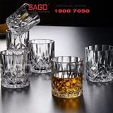  WHG6007 - Ly Thủy Tinh WHG Whisky Rock Glass 350ml | Thủy Tinh Cao Cấp 