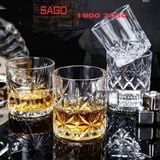  WHG6005 - Ly Thủy Tinh WHG Whisky Rock Glass 280ml | Thủy Tinh Cao Cấp 