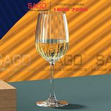  Ocean 1035W12 - Ly Thủy Tinh Ocean Madison Stripe White Wine 350ml | Nhập Khẩu Thái Lan 