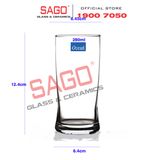  Ocean S14410 - Ly Thủy Tinh Ocean Super Trong Premier 280ml | Nhập Khẩu Thái Lan 