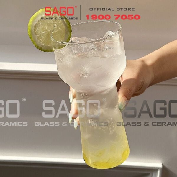  Deli DCS3460-1 - Ly Thủy Tinh Delisoga Symbio Cocktail Martini Glass 380ml | Thủy Tinh Cao Cấp 