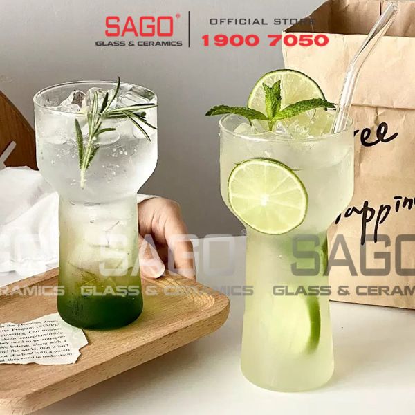  Deli DCS3460-1 - Ly Thủy Tinh Delisoga Symbio Cocktail Martini Glass 380ml | Thủy Tinh Cao Cấp 
