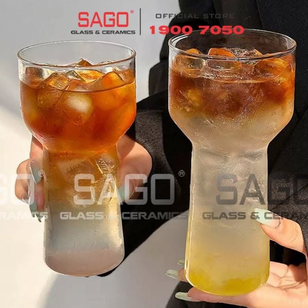  Deli DCS3460-2 - Ly Thủy Tinh Delisoga Symbio Cocktail Gin Glass 440ml | Thủy Tinh Cao Cấp 