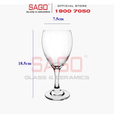  DELI GL3911 - Ly Thủy Tinh Apple Green Glassic Liqueur Glass 320ml | Thủy Tinh Cao Cấp 