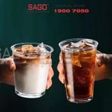  INS 9016 - Ly Thủy Tinh Miệng Loe INS Flared Mouth Highball Glass 420ml | Thủy Tinh Cao Cấp 