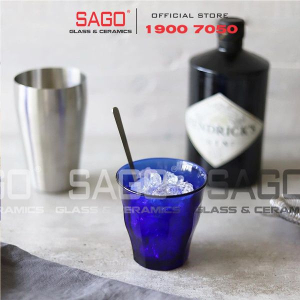  DURALEX D1027F - Ly Thủy Tinh Cường Lực Duralex Picardie Saphir Glass 250ml | Nhập Khẩu Pháp 