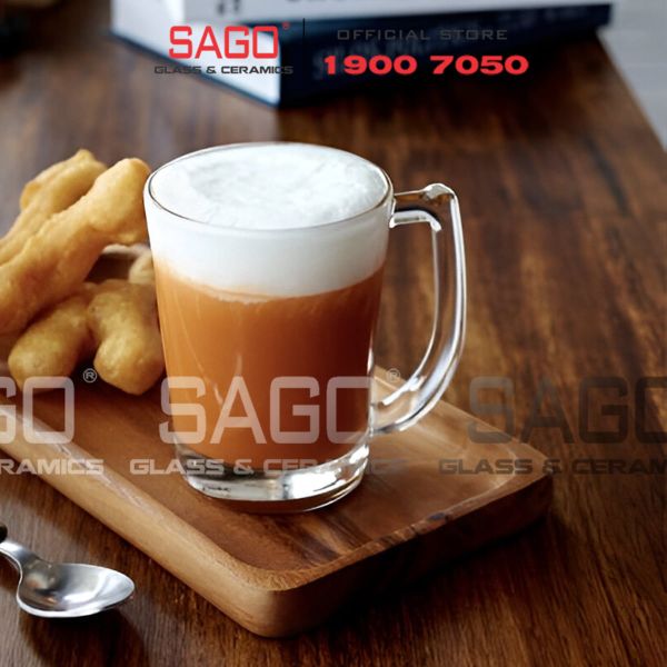  LG-312110(120) - Ly Thủy Tinh Lucky Nova Mug 310ml | Nhập Khẩu Thái Lan 